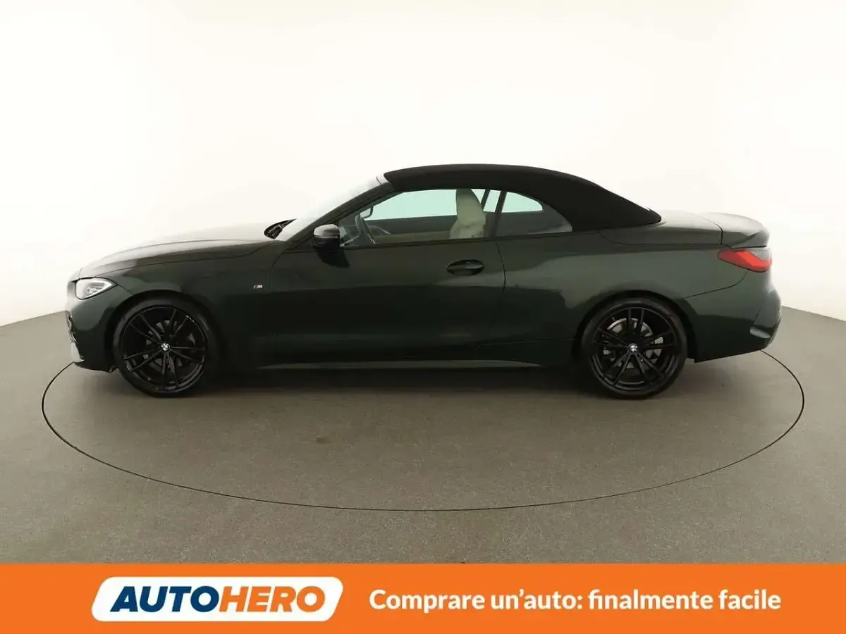 Usata BMW 420 Cabriolet M Sport 184 CV (135 kW) 2022 Verde Cabrio