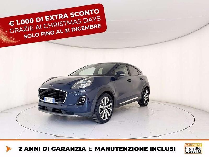Blu Usata 2022 Ford Puma Titanium X SUV | 15.120 € (Buon prezzo) - Immagine 1/4