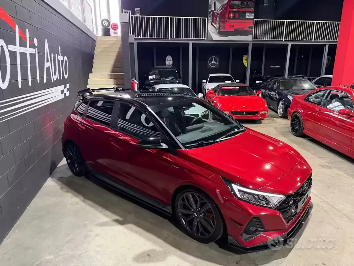 Usata Hyundai i20 N Performance 204 CV (150 kW) 2023 Rosso Utilitaria