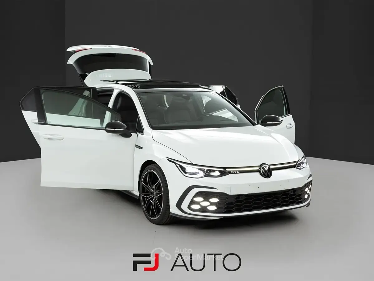 Usata VW Golf VIII GTD 200 CV (147 kW) 2022 Bianco Berlina