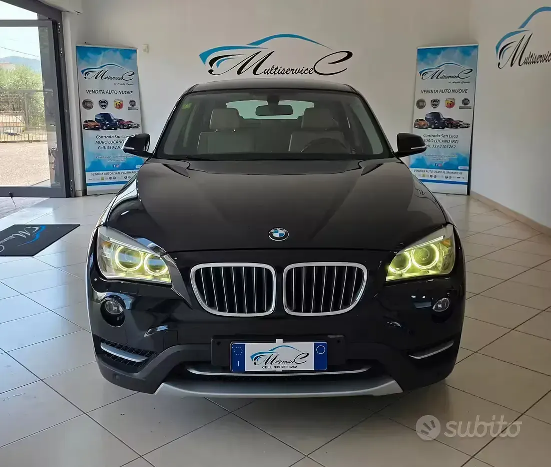 Usata BMW X1 Sport Line 184 CV (135 kW) 2013 Nero SUV