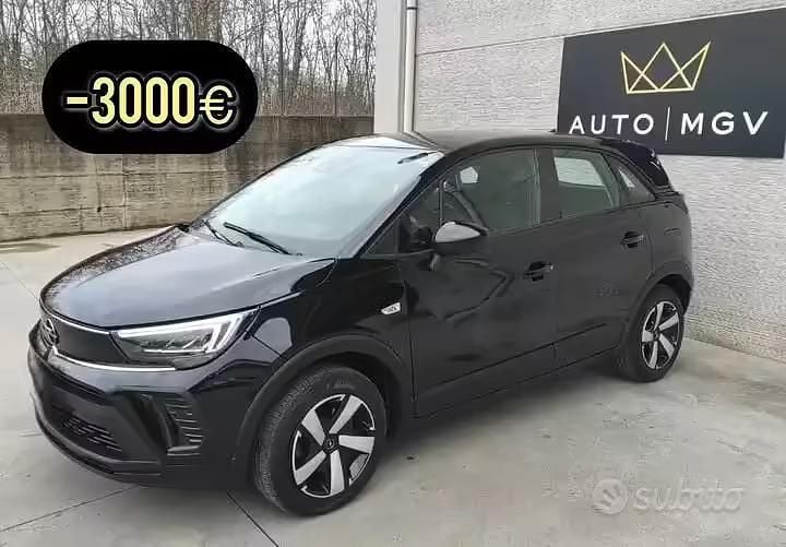 Usata Opel Crossland X Edition 110 CV (80 kW) 2023 Nero SUV