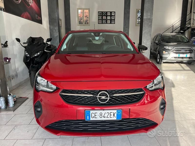 Usata Opel Corsa Edition 75 CV (55 kW) 2020 Rosso Utilitaria