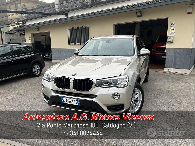 Grigio Usata 2015 BMW X3 xLine SUV | 13.490 € (Buon prezzo) - Immagine 1/4