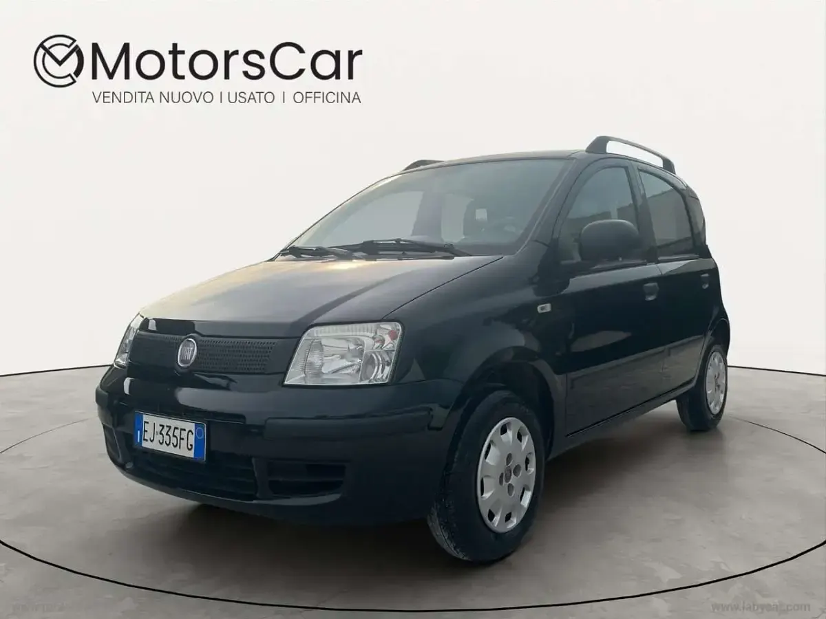 Usata Fiat Panda Active 75 CV (55 kW) 2011 Nero Utilitaria