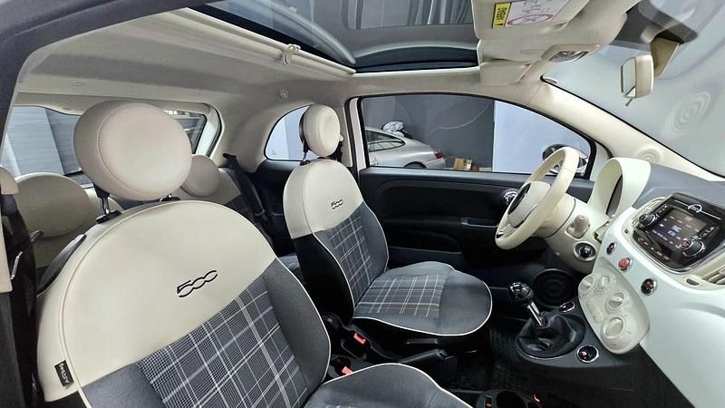 Usata Fiat 500 Lounge 95 CV (69 kW) 2016 Bianco Berlina