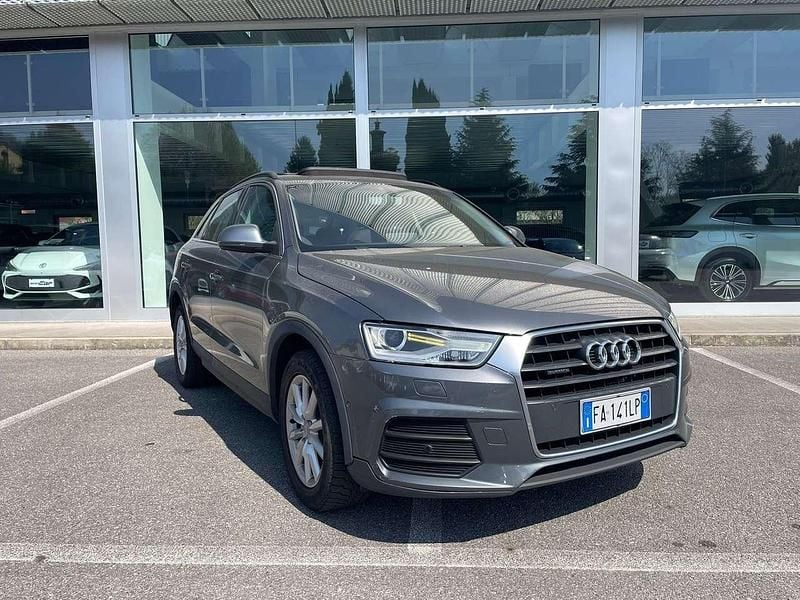 Usata Audi Q3 Design 150 CV (110 kW) 2015 Grigio daytona SUV
