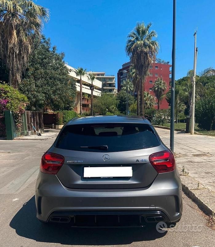 Usata Mercedes A45 AMG AMG 381 CV (280 kW) 2017 Grigio Berlina