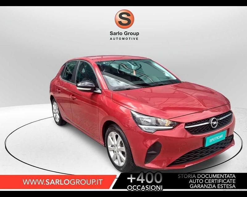 Usata Opel Corsa Edition 75 CV (55 kW) 2021 Rosso Utilitaria