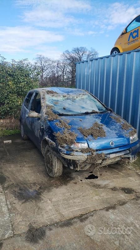 Usata Fiat Punto 2001 Blu Utilitaria