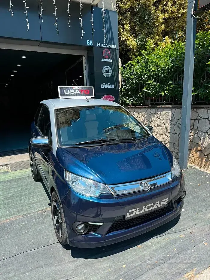 Usata Aixam City Premium 2017 Blu Berlina