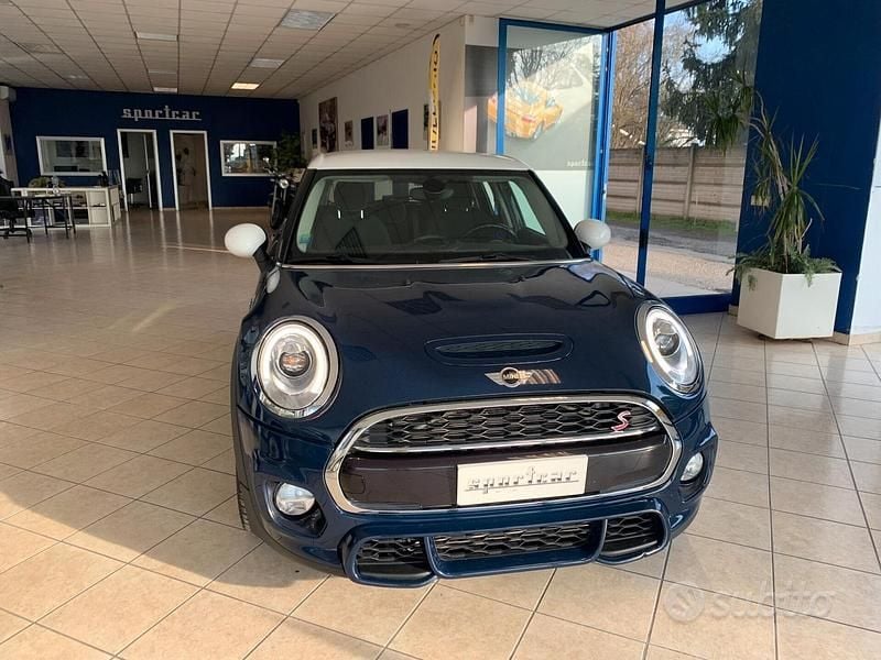 Usata Mini Cooper S 191 CV (140 kW) 2016 Blu Utilitaria