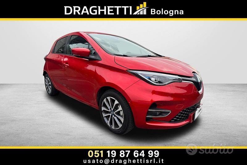 Usata Renault Zoe Life 80 kW (109 CV) 2021 Rosso Utilitaria