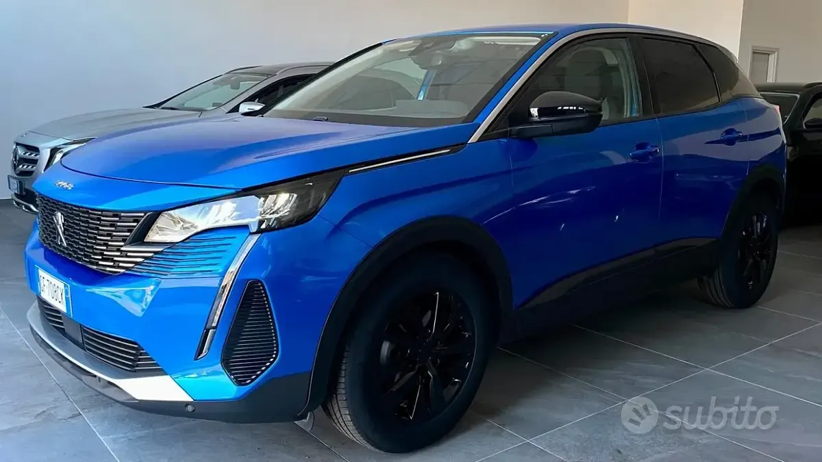 Usata Peugeot 3008 Business-Line 131 CV (96 kW) 2021 Blu SUV