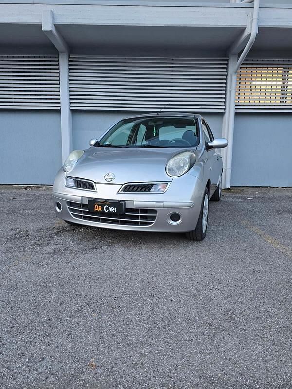 Usata Nissan Micra Acenta 88 CV (64 kW) 2008 Grigio Berlina