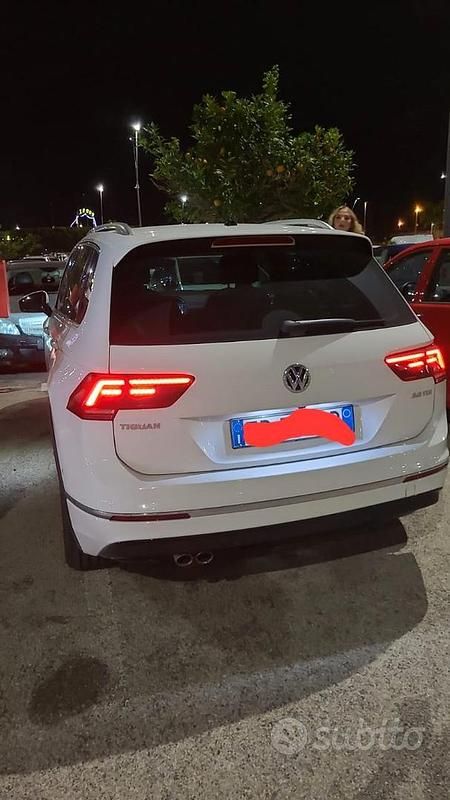 Usata VW Tiguan R-line 2017 Bianco SUV
