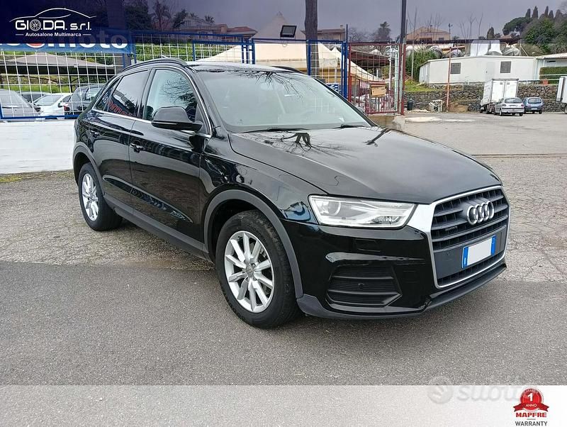 Usata Audi Q3 150 CV (110 kW) 2015 Nero SUV