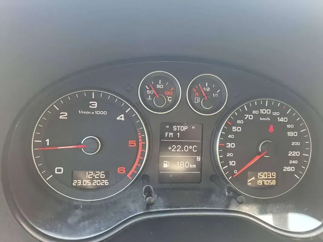 Usata Audi A3 Ambition 140 CV (102 kW) 2010 Bianco Utilitaria