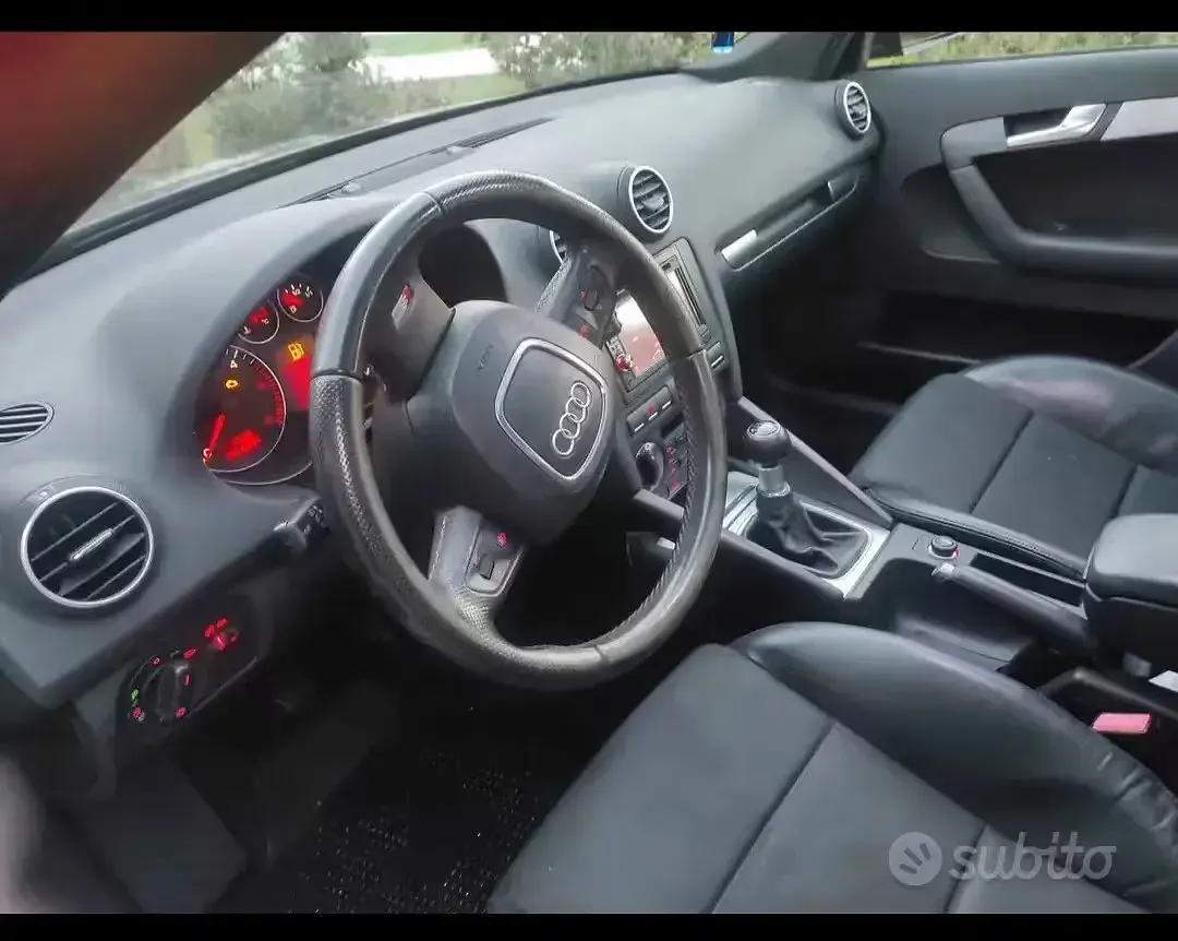 Usata Audi A3 2008 Nero Utilitaria