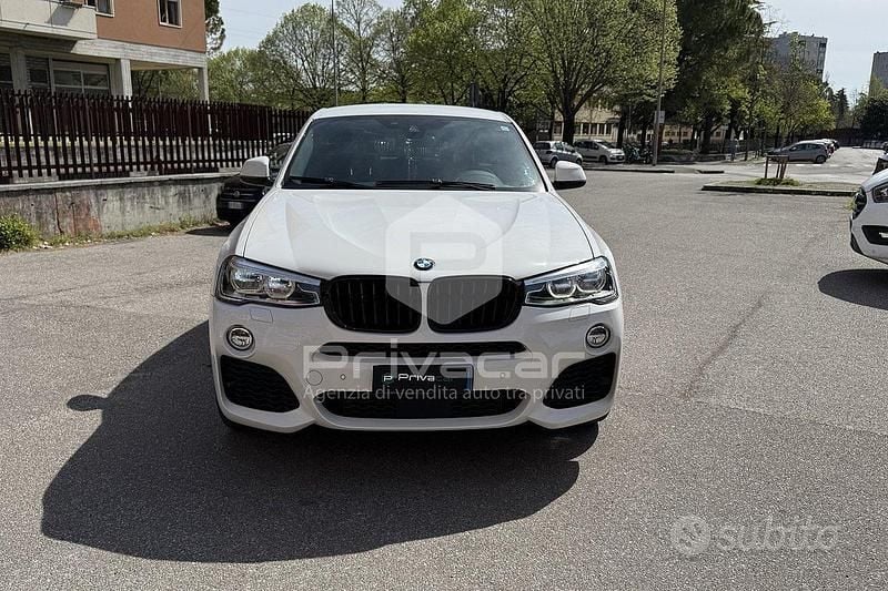 Usata BMW X4 M Sport 190 CV (139 kW) 2016 Bianco SUV