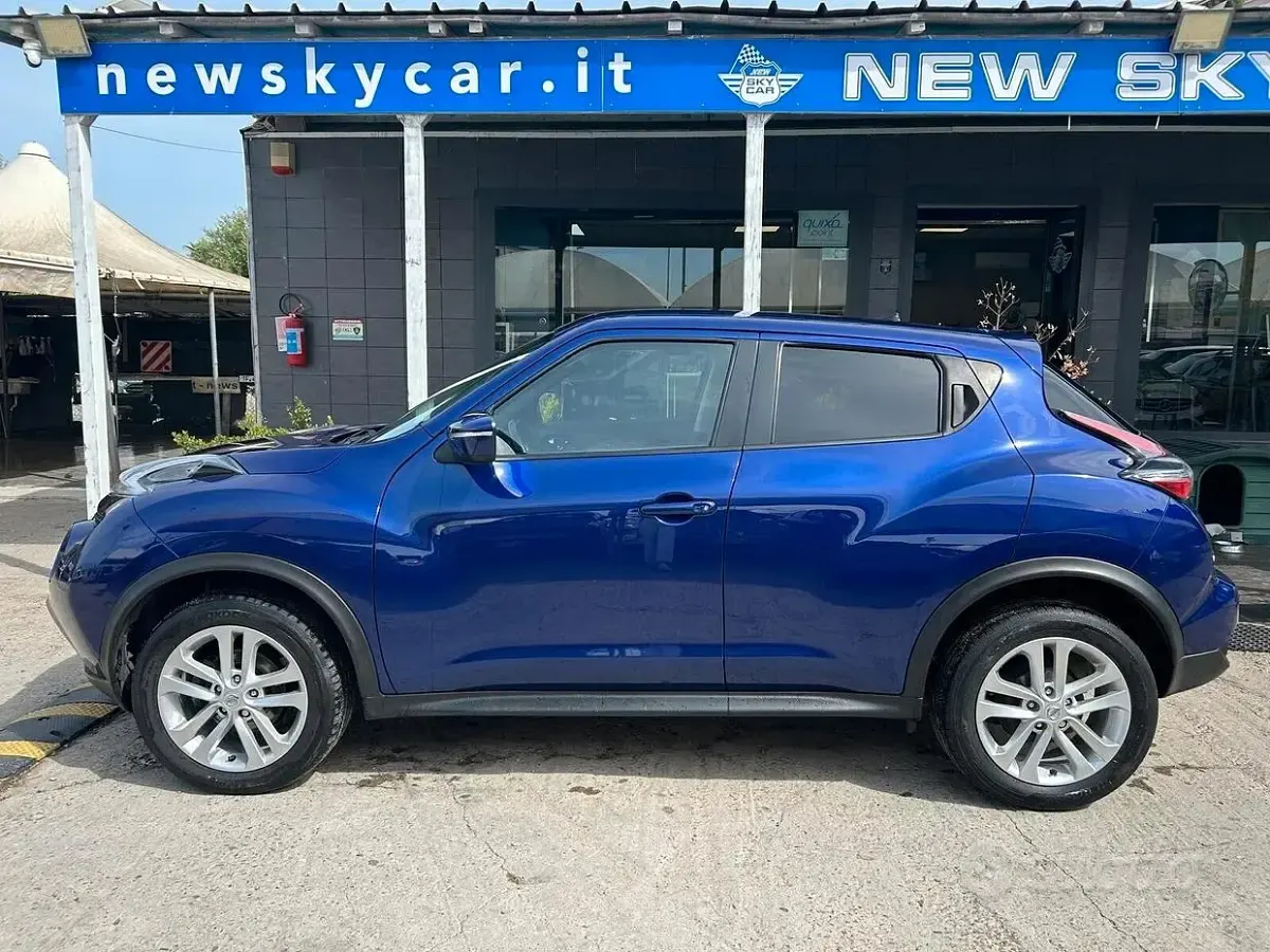 Usata Nissan Juke Acenta 110 CV (80 kW) 2016 Blu SUV
