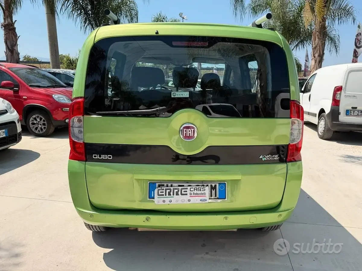Usata Fiat Qubo Trekking 77 CV (56 kW) 2014 Verde Monovolume