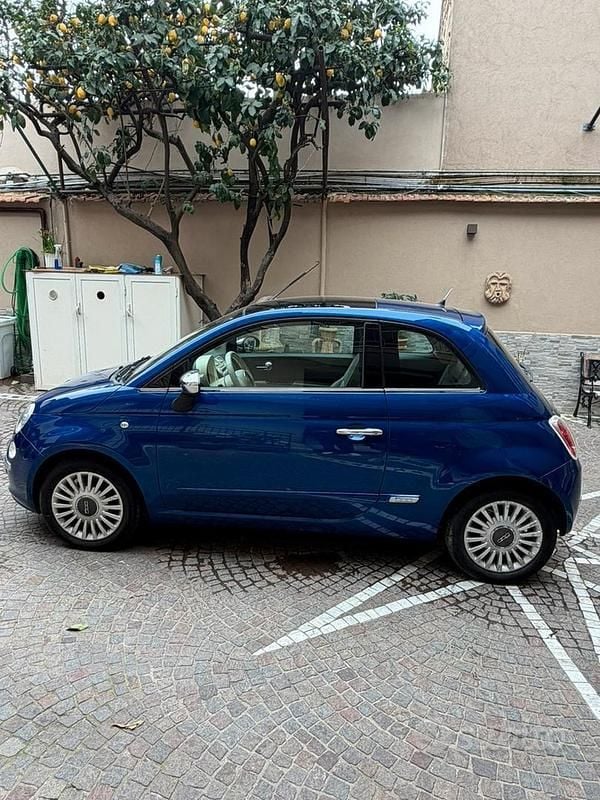 Usata Fiat 500 69 CV (50 kW) 2008 Blu Berlina