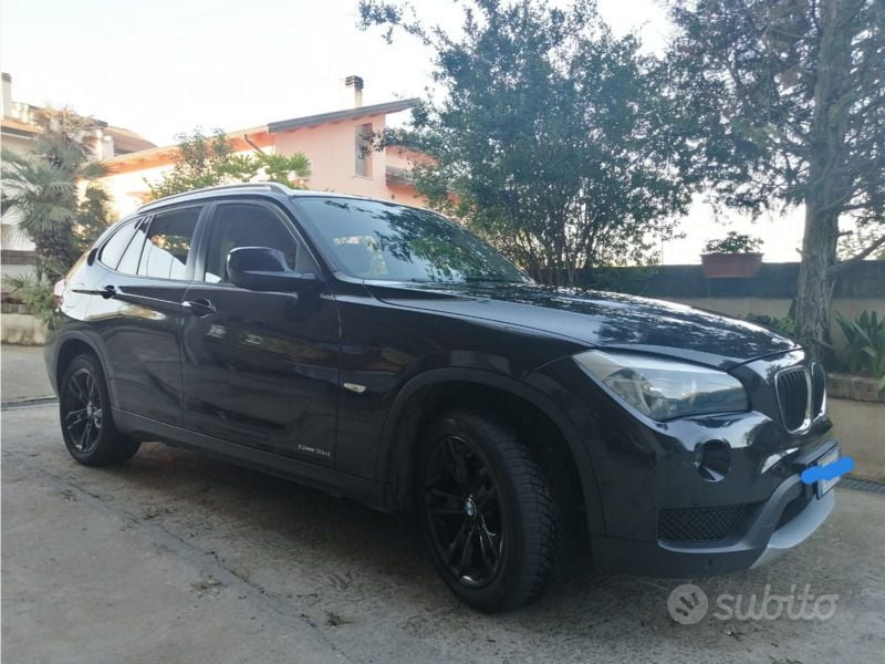 Usata BMW X1 143 CV (105 kW) 2012 Nero SUV