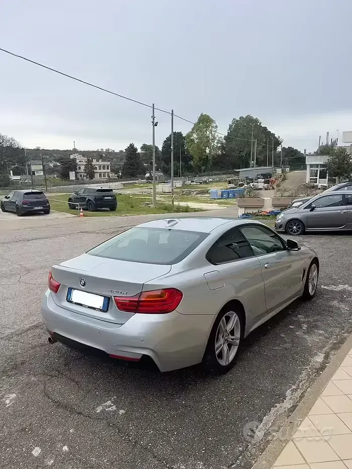 Usata BMW 420 M Sport 184 CV (135 kW) 2015 Grigio Coupé