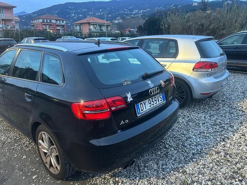 Usata Audi A3 Ambition 105 CV (77 kW) 2009 Nero Berlina