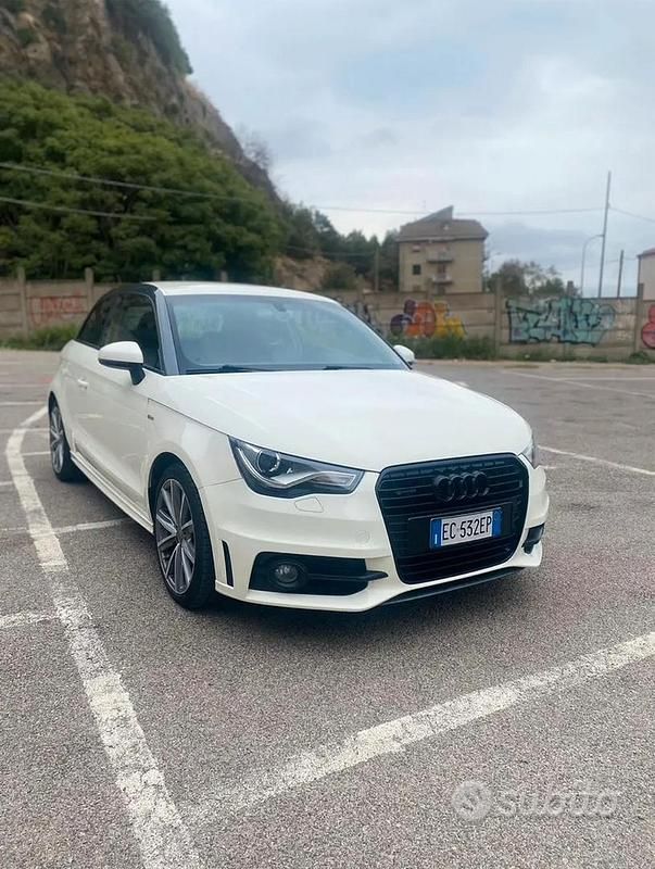 Usata Audi A1 S-Line 122 CV (89 kW) 2010 Bianco Utilitaria