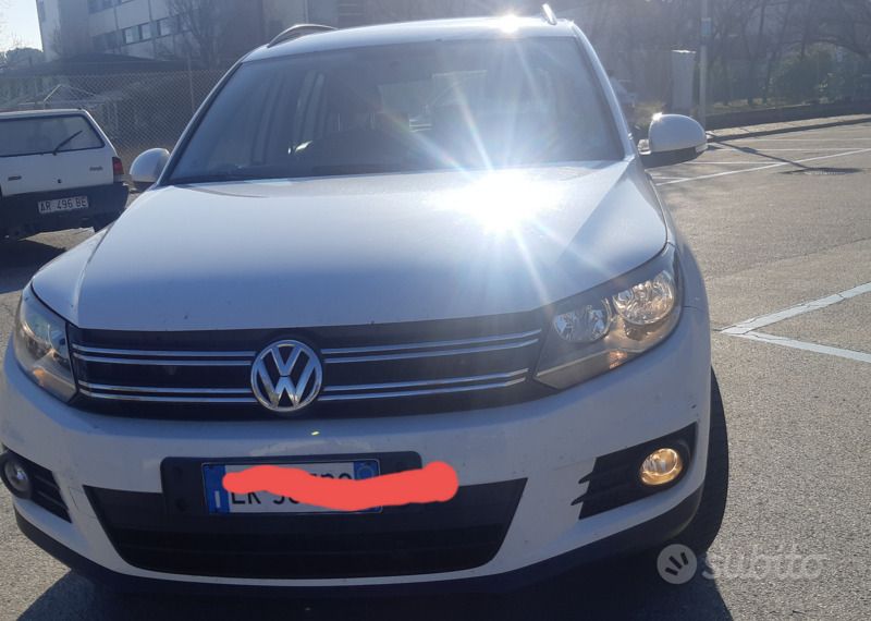 Usata VW Tiguan 2011 Bianco SUV