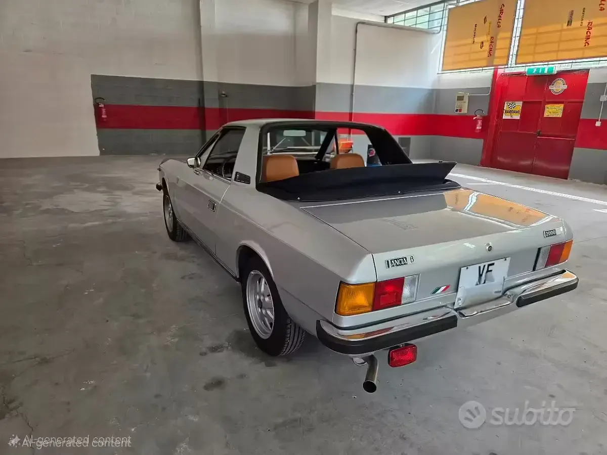 Usata Lancia 2000 1970 Grigio Cabrio