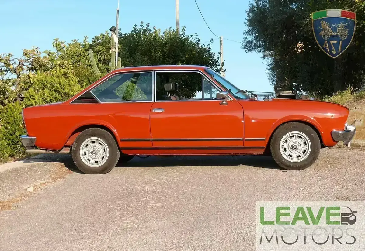 Usata Fiat 1600 109 CV (80 kW) 1970 Rosso Coupé