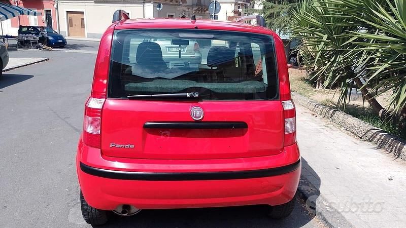 Usata Fiat Panda 70 CV (51 kW) 2009 Rosso Berlina