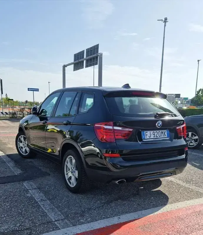 Usata BMW X3 190 CV (139 kW) 2017 Nero SUV