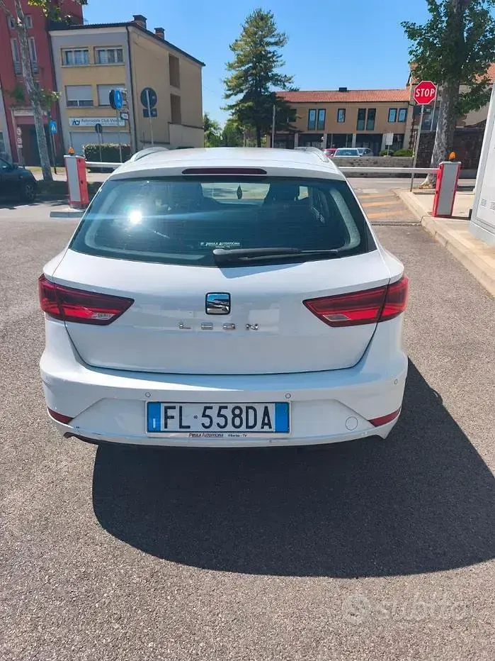Gebraucht Seat Leon 115 PS (84 kW) 2017 Weiß Kombi