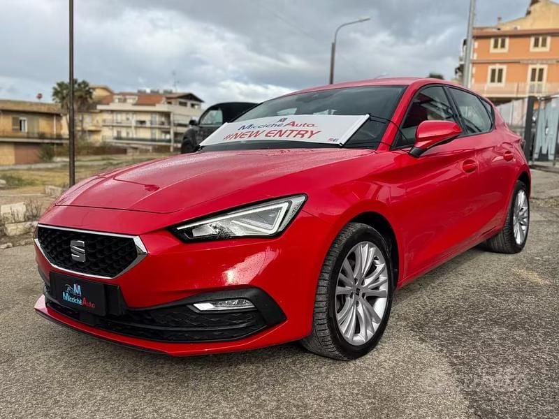 Brugt Seat Leon ST Style 150 HK (110 kW) 2023 Rød Stationcar