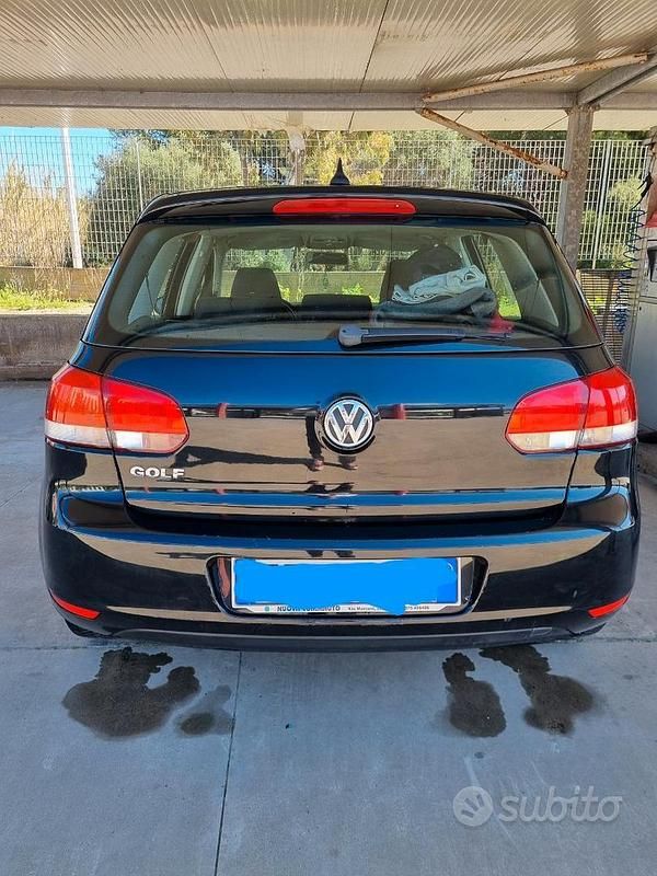 Usata VW Golf VI 80 CV (58 kW) 2011 Nero Utilitaria