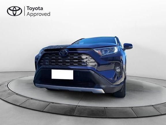 Usata Toyota RAV4 Hybrid 218 CV (160 kW) 2021 Blu SUV