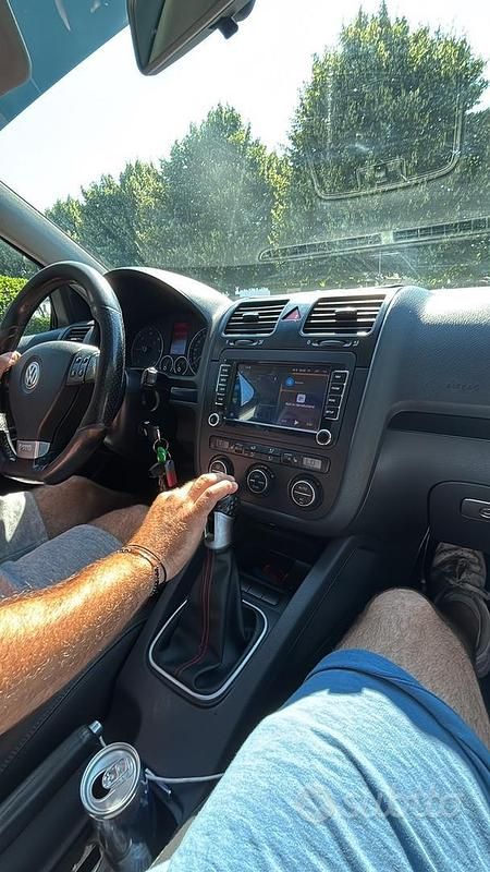 Usata VW Golf VI 160 CV (117 kW) 2009 Nero Utilitaria