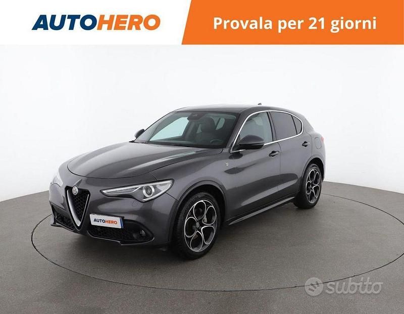 Usata Alfa Romeo Stelvio 210 CV (154 kW) 2021 Grigio SUV