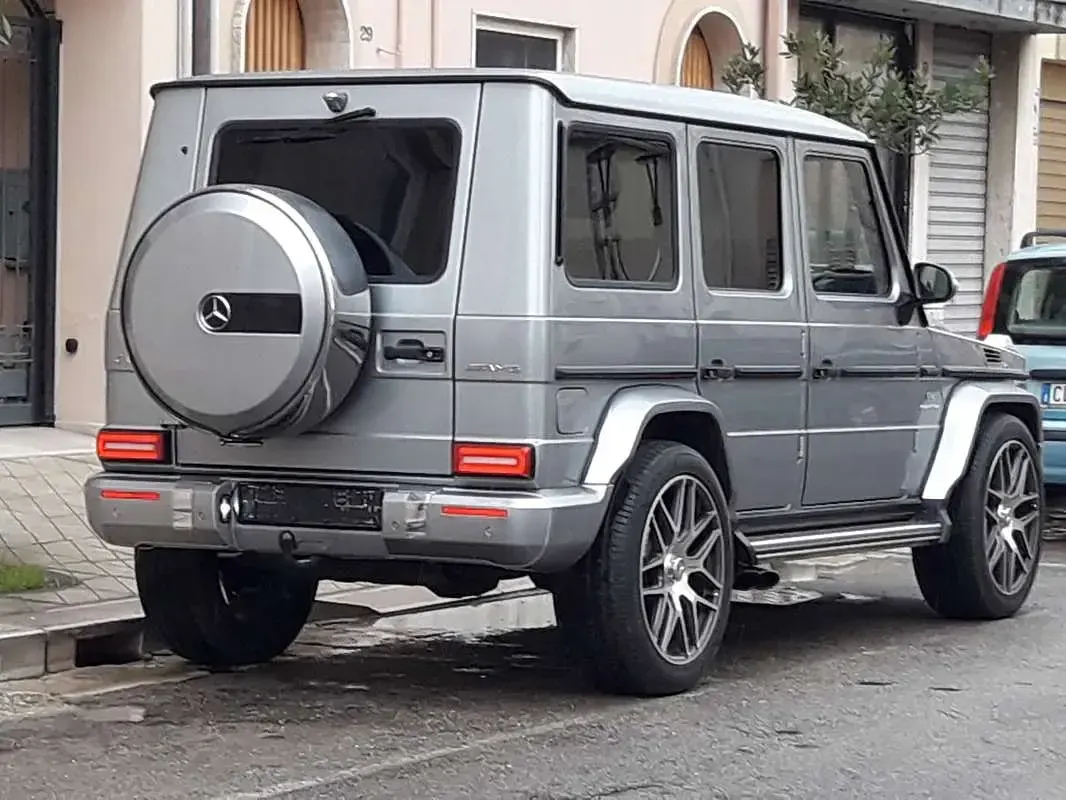 Usata Mercedes G55 AMG AMG 585 CV (430 kW) 2012 Argento SUV