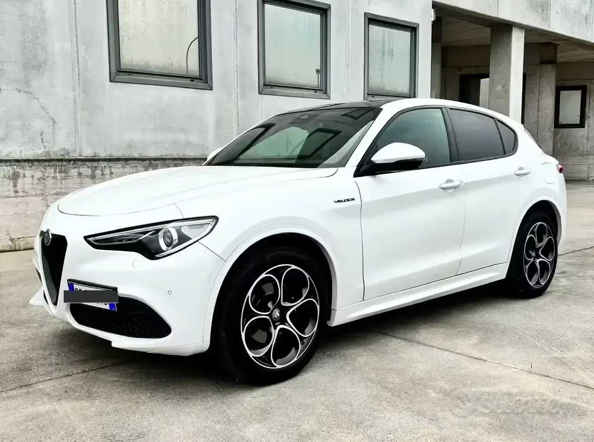 Usata Alfa Romeo Stelvio Veloce 280 CV (205 kW) 2021 Bianco SUV
