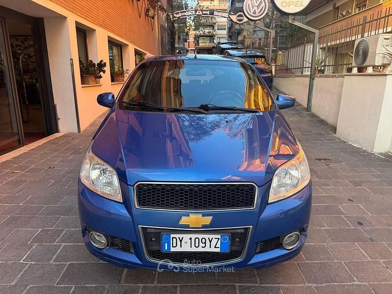 Usata Chevrolet Aveo LS 84 CV (61 kW) 2009 Blu Berlina