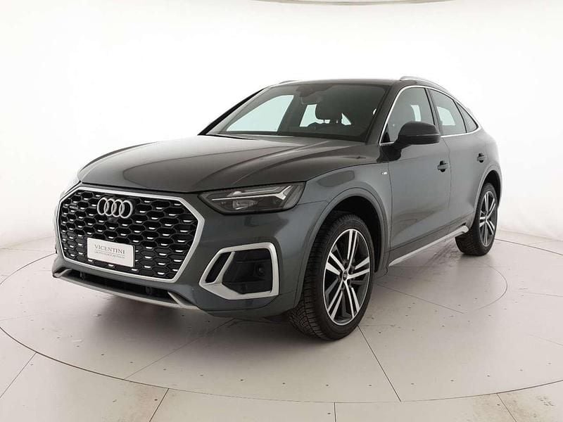 Grigio daytona perlato Usata 2022 Audi Q5 Sportback S-line plus SUV | 41.500 € (Ottimo prezzo) - Immagine 1/4