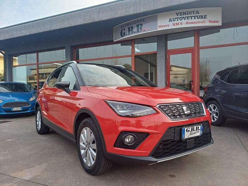 Usata Seat Arona XCELLENCE 90 CV (66 kW) 2019 Rosso tetto nero SUV
