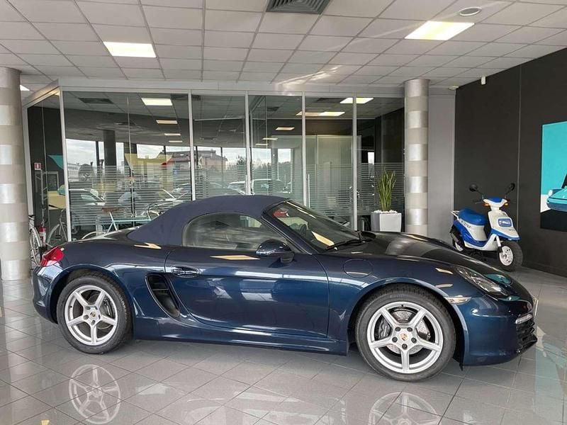 Usata Porsche Boxster 265 CV (194 kW) 2012 Blu/azzurro Cabrio