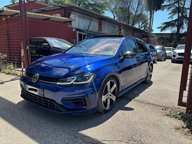 Usata VW Golf VII R 309 CV (227 kW) 2017 Blu Berlina