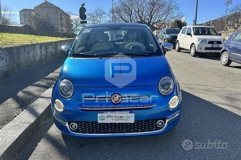 Usata Fiat 500 Mirror 69 CV (50 kW) 2018 Blu Utilitaria
